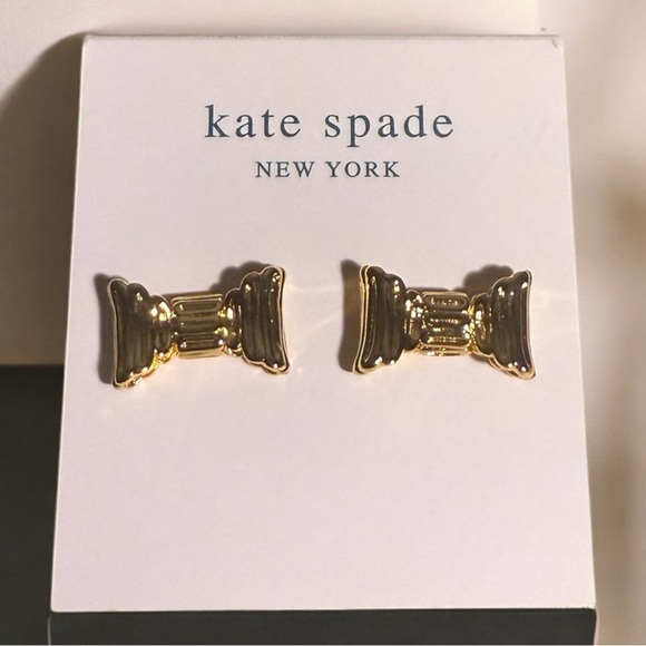 Kate Spade Bow Earrings - Picture 1 of 1